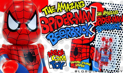 USJ限定【BE@RBRICK - THE AMAZING SPIDER-MAN !!】 のご紹介です 
